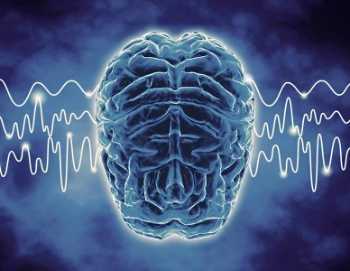 Soins - image des différentes ondes émises par le cerveau