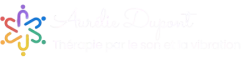 Logo et titre du site de la thérapie par le son et la vibration sur fond transparent